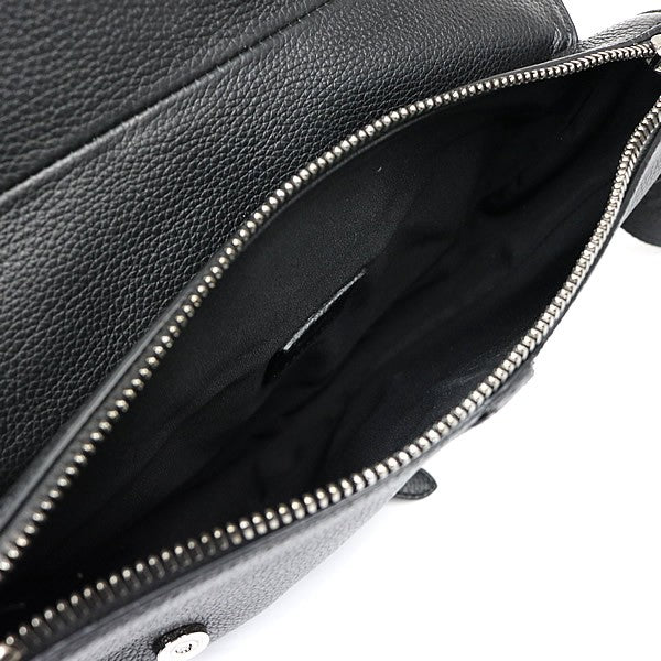 Dior x Stussy Collab Leather Saddle Bag Black Size ONE SIZE
