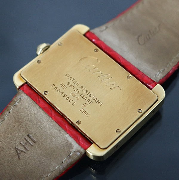 Cartier Tank Divan LM Aftermarket Diamond Size ONE SIZE