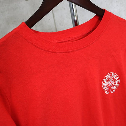 CHROME HEARTS Red Numbering Football T-Shirt Size M