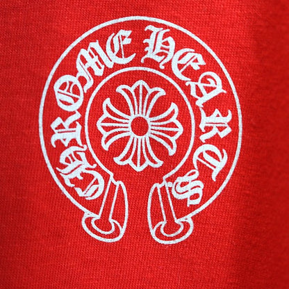 CHROME HEARTS Red Numbering Football T-Shirt Size M