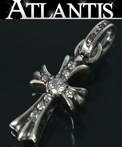 CHROME HEARTS Baby Fat Cross Pave Diamond Size ONE SIZE