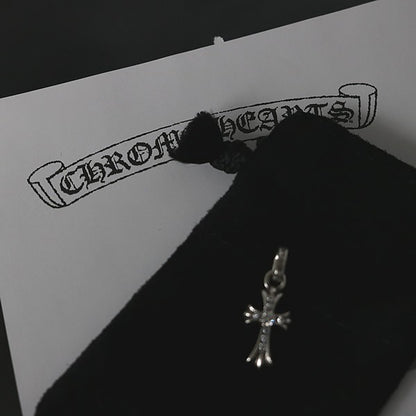 CHROME HEARTS Baby Fat Cross Pave Diamond Size ONE SIZE