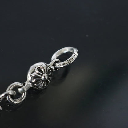 CHROME HEARTS 1 Ball Tiny CH Cross Charm SV925 Size ONE SIZE