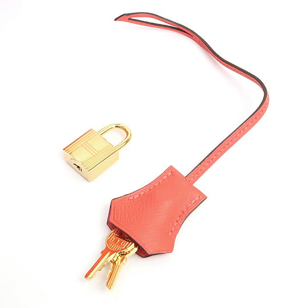 HERMES Birkin 30 Epsom Rose Jaipur Handbag GHW Size ONE SIZE