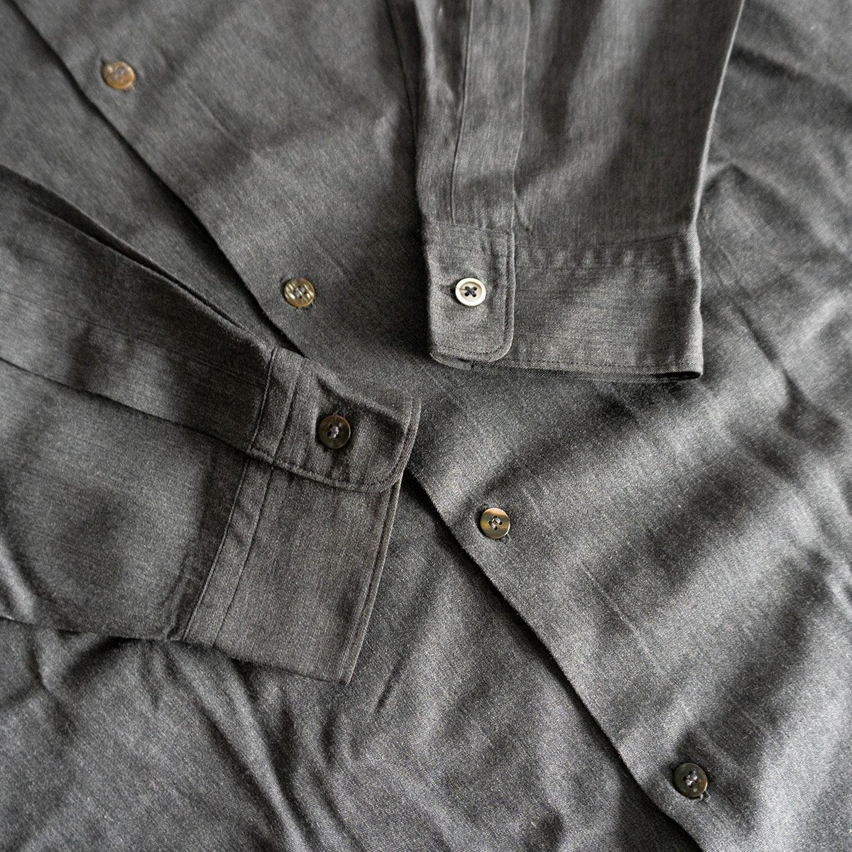 Y's for Men Oversized Rayon Shirt Gray Size XXL