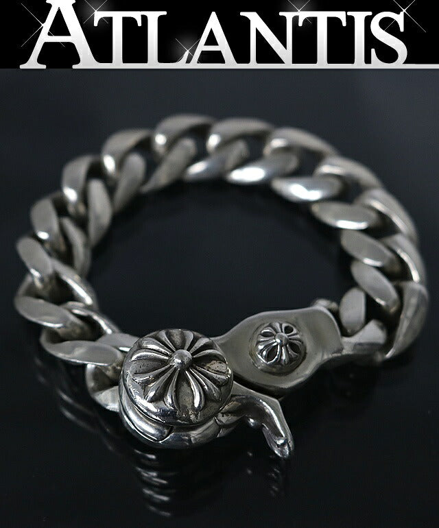 CHROME HEARTS Classic Link Cross Ball Clip Size ONE SIZE