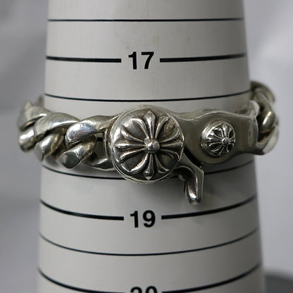 CHROME HEARTS Classic Link Cross Ball Clip Size ONE SIZE