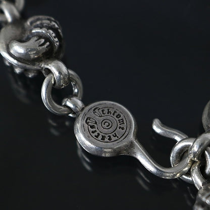 CHROME HEARTS #2 Claw Ball Bracelet Silver Size ONE SIZE