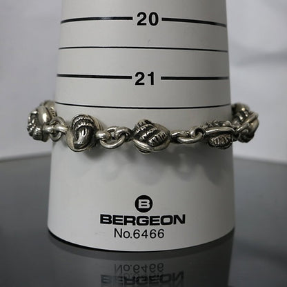 CHROME HEARTS #2 Claw Ball Bracelet Silver Size ONE SIZE