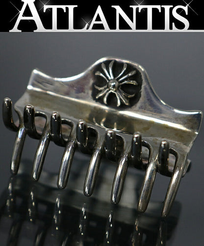 CHROME HEARTS CHX Silver Hair Clip
