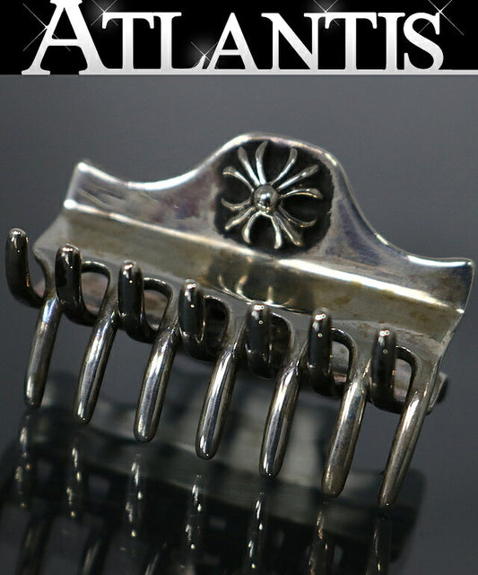 CHROME HEARTS CHX Silver Hair Clip