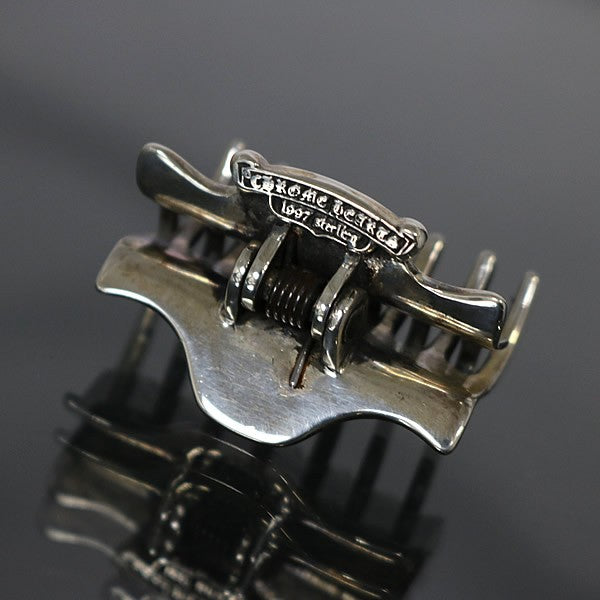 CHROME HEARTS CHX Silver Hair Clip