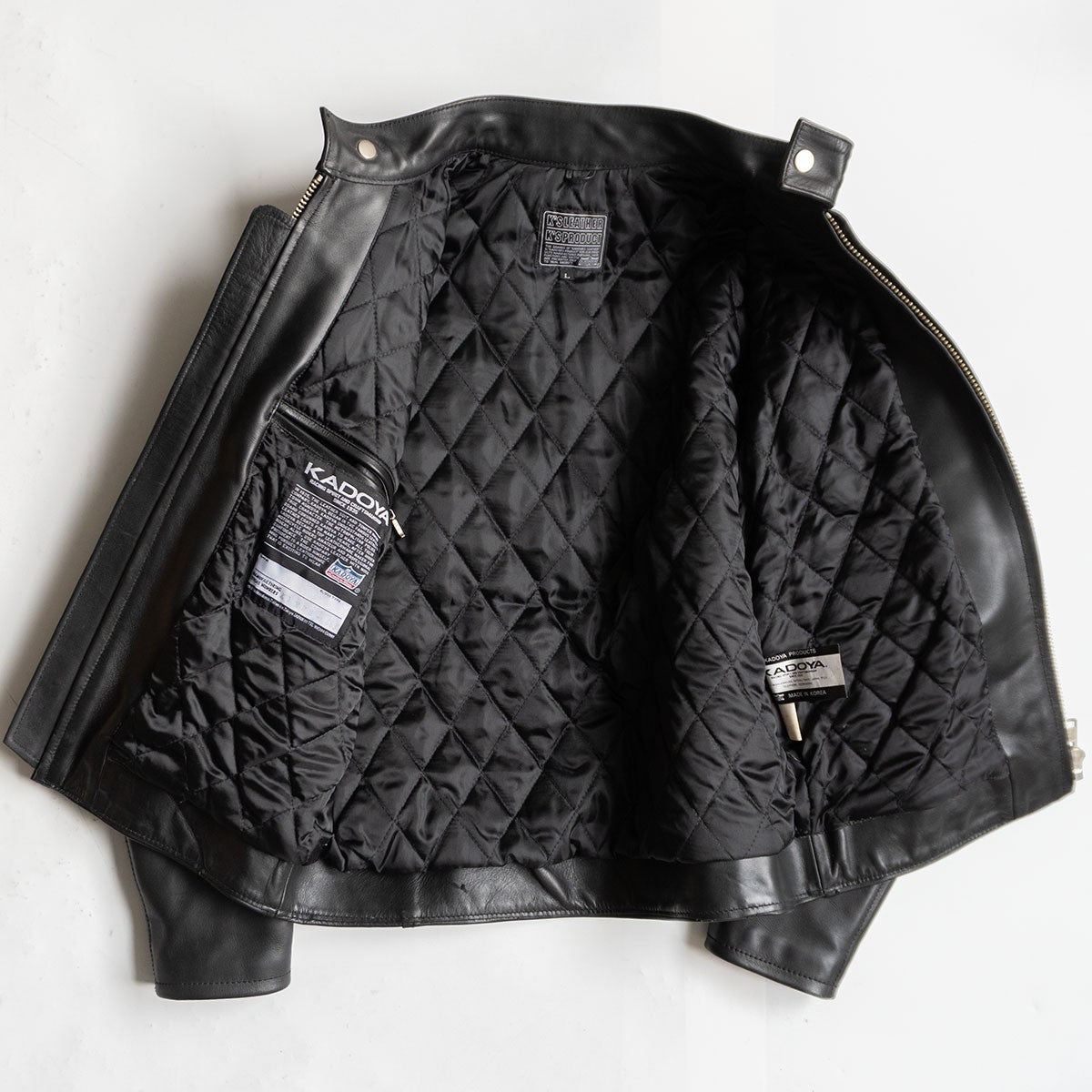 Kadoya Cafe racer jacket Black Size L