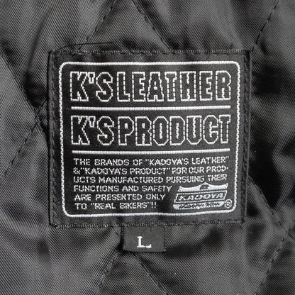 Kadoya Cafe racer jacket Black Size L