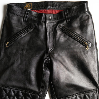 WEST RIDE LEATHER LONGRIDER PADD PANTS Size 33