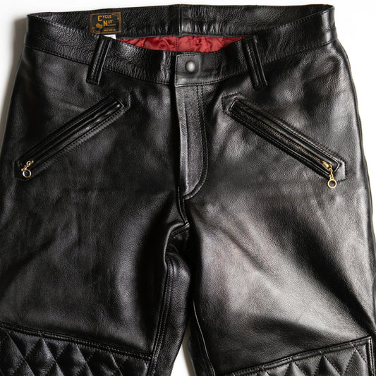 WEST RIDE LEATHER LONGRIDER PADD PANTS Size 33