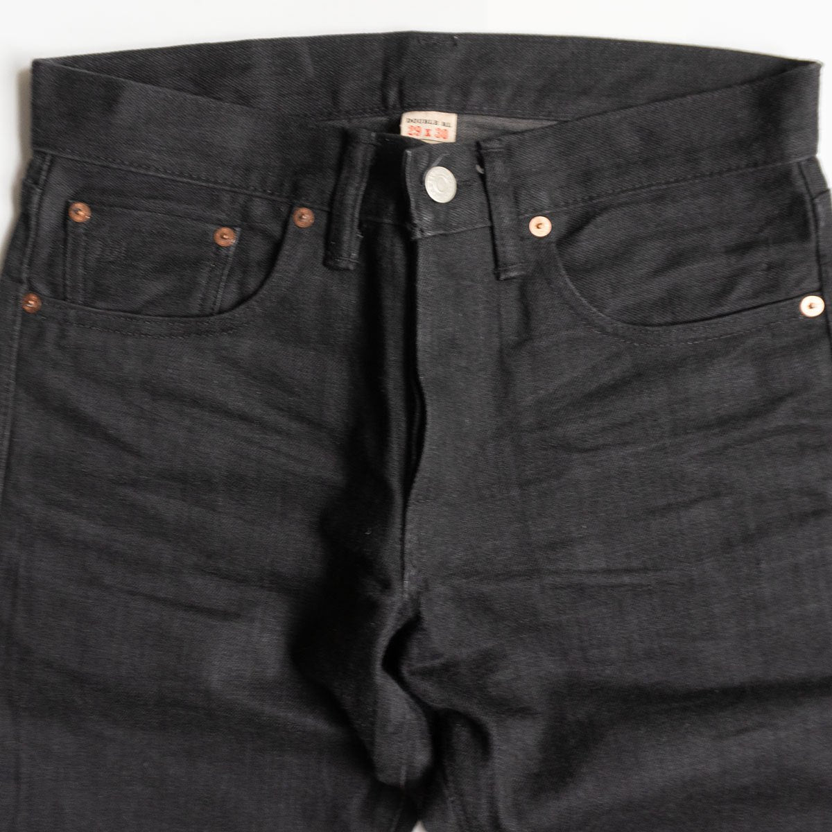 RRL NEW BLACK ON BLACK SLIM FIT JEANS Size 29x30 Size 29×30