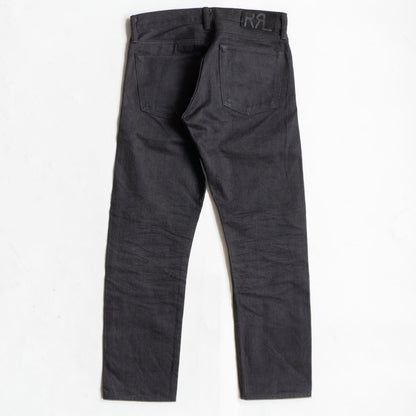 RRL NEW BLACK ON BLACK SLIM FIT JEANS Size 29x30 Size 29×30