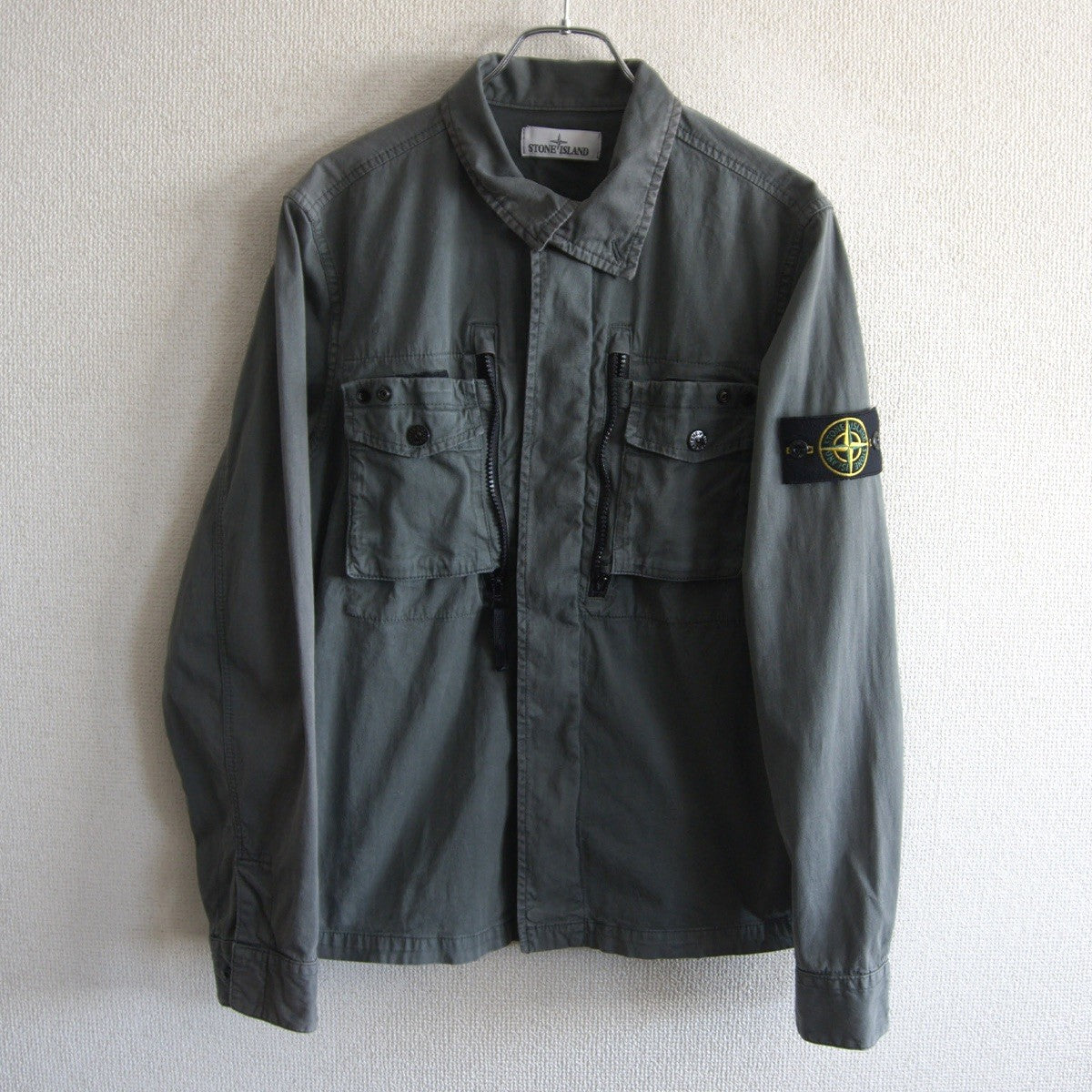 Stone Island 15AW GARMENT DYED OVERSHIRT Jacket Size S