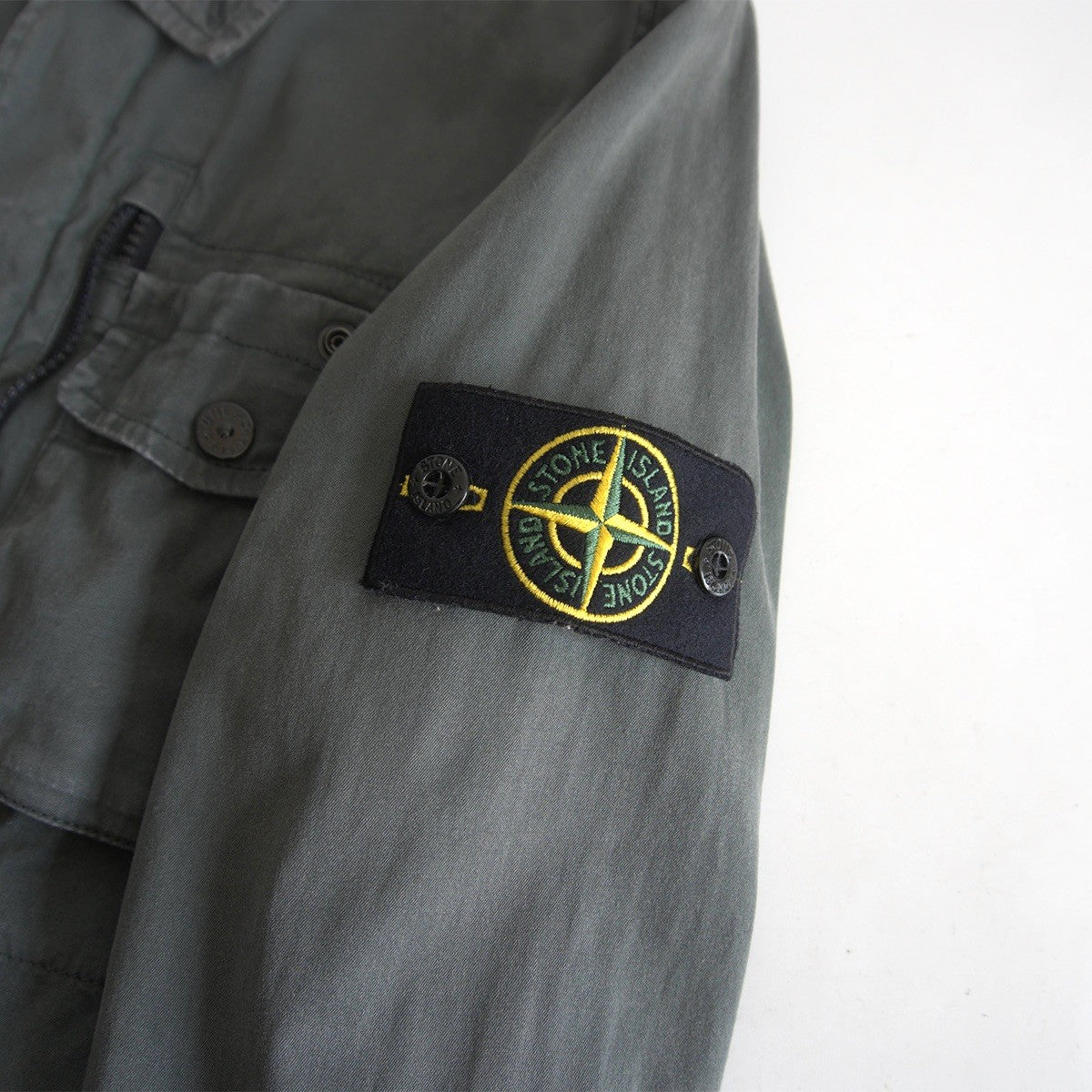 Stone Island 15AW GARMENT DYED OVERSHIRT Jacket Size S