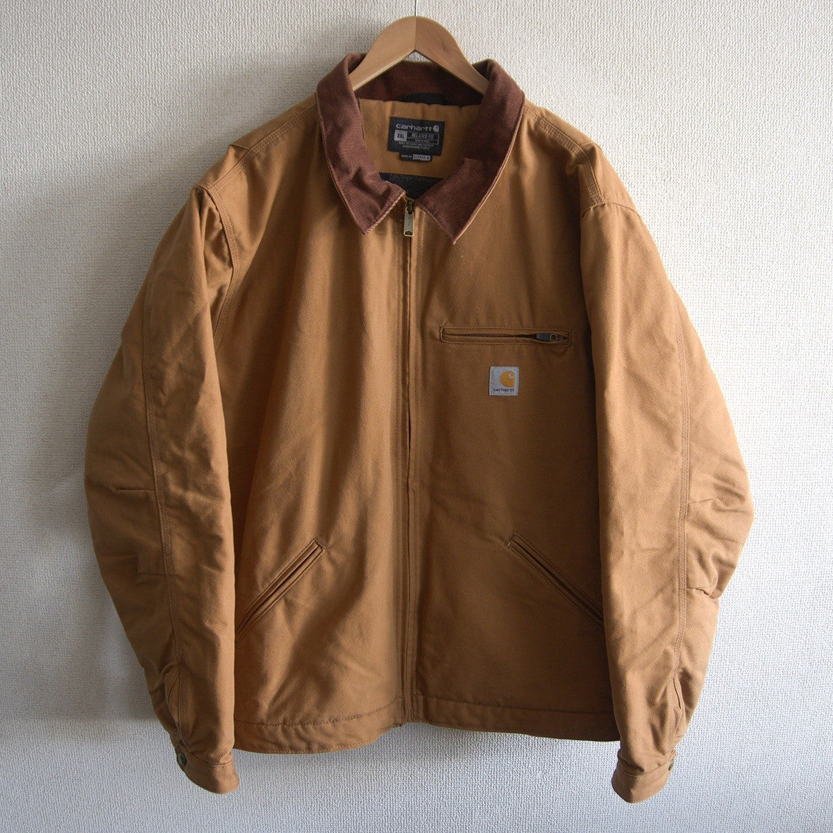 Carhartt Detroit Jacket Brown Size 3XL