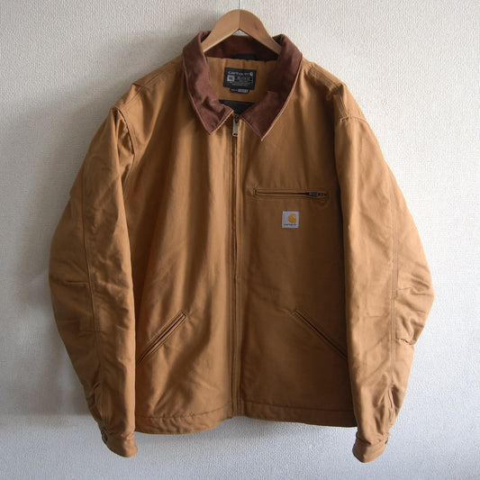 Carhartt Detroit Jacket Brown Size 3XL