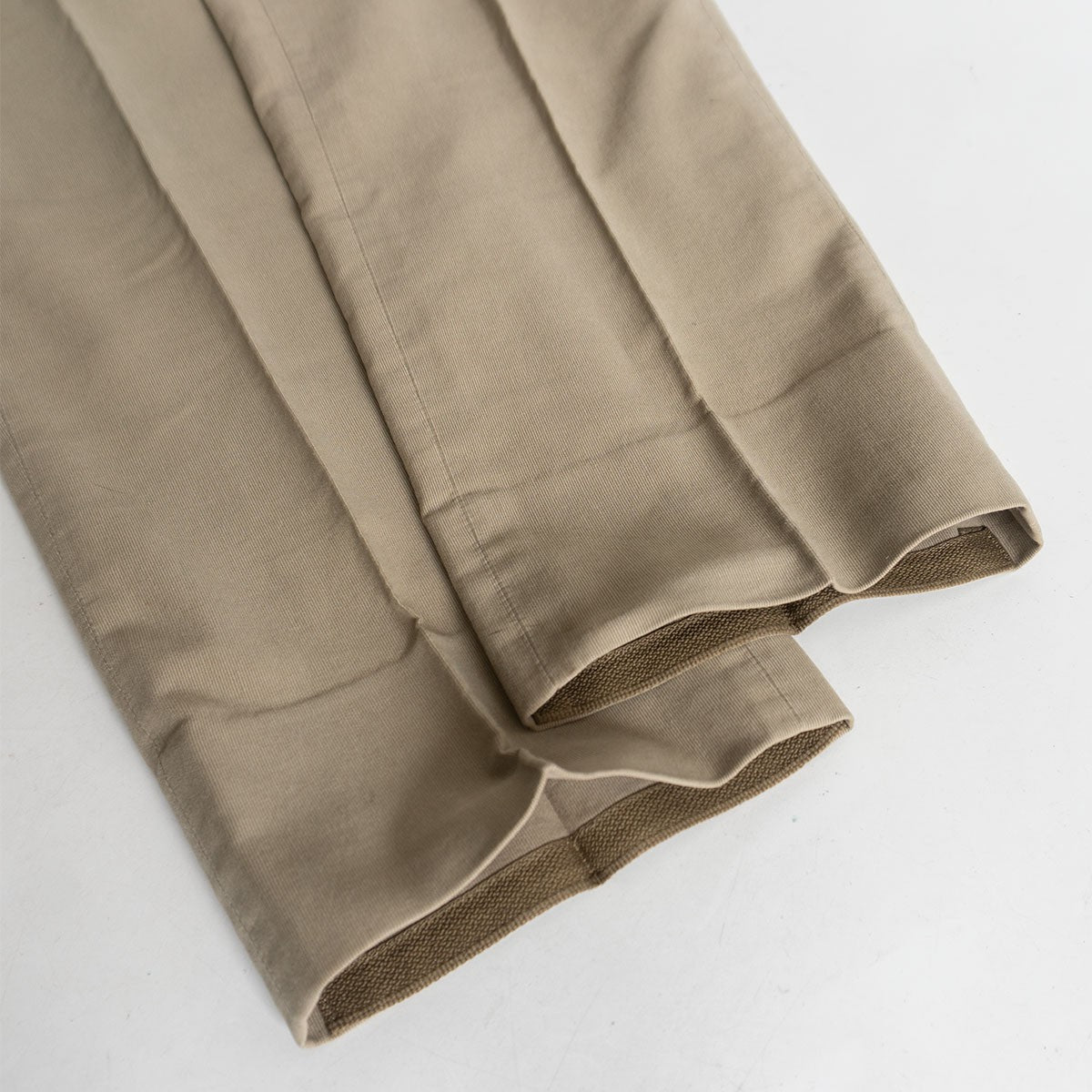 Hermes Leather-trimmed trousers Pants Green Size 50