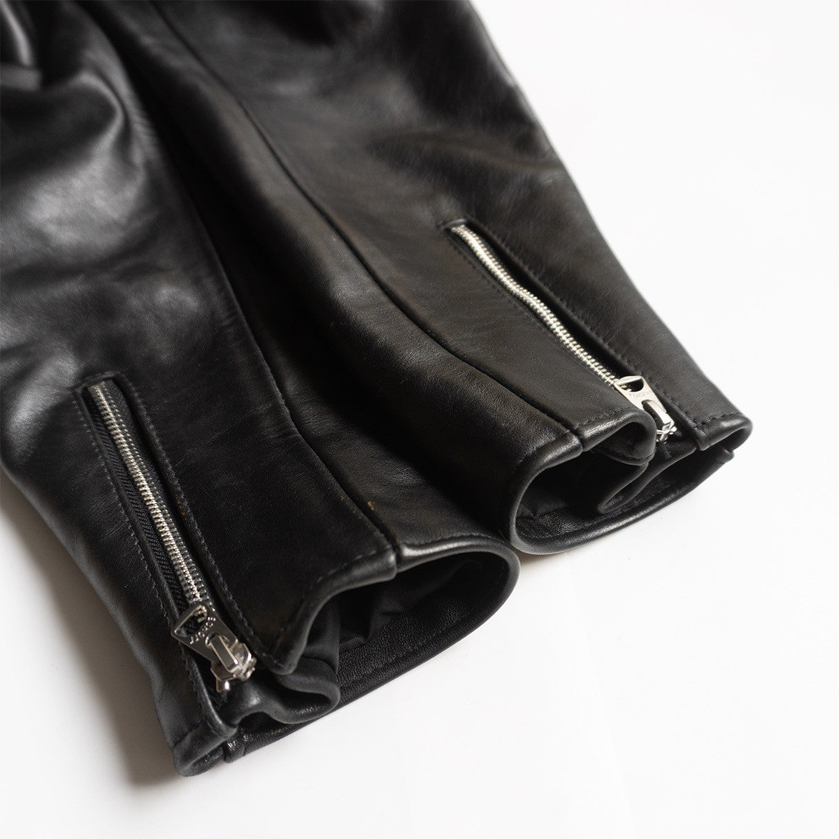 SCHOTT 141 Leather Single Rider Jacket w/ Removable Size S