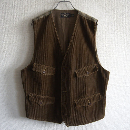 RRL Corduroy Vest Size L