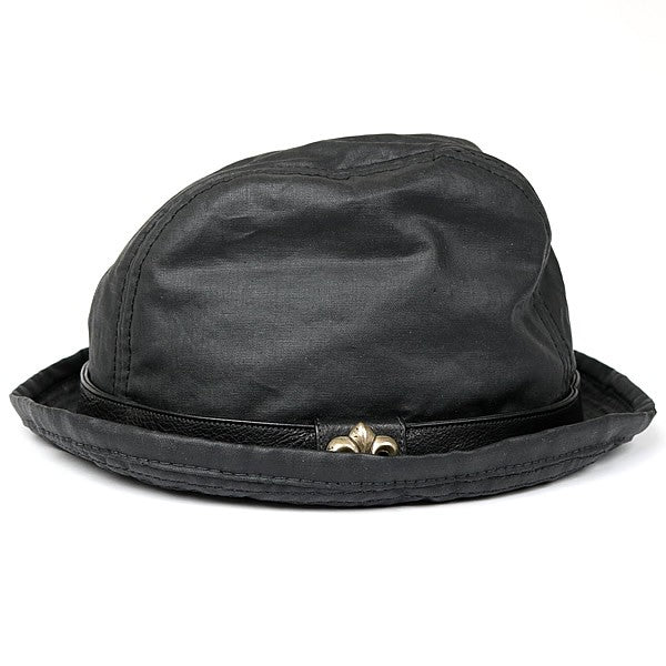 CHROME HEARTS Gunslinger BS Flare Oiled Cotton Fedora Size L