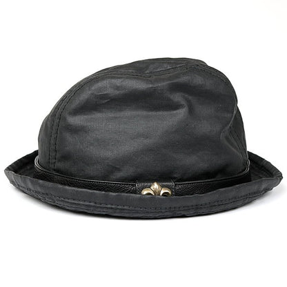 CHROME HEARTS Gunslinger BS Flare Oiled Cotton Fedora Size L