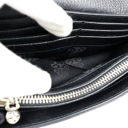 CHROME HEARTS JUDY Leather Long Wallet Black Size ONE SIZE