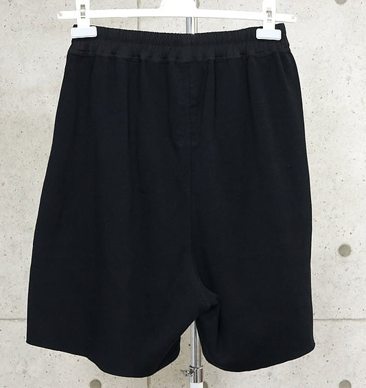 RICK OWENS 25FW Boxers Slit-Hem Cotton Shorts Size M