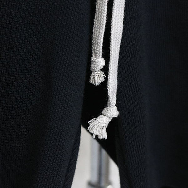 RICK OWENS 25FW Boxers Slit-Hem Cotton Shorts Size M