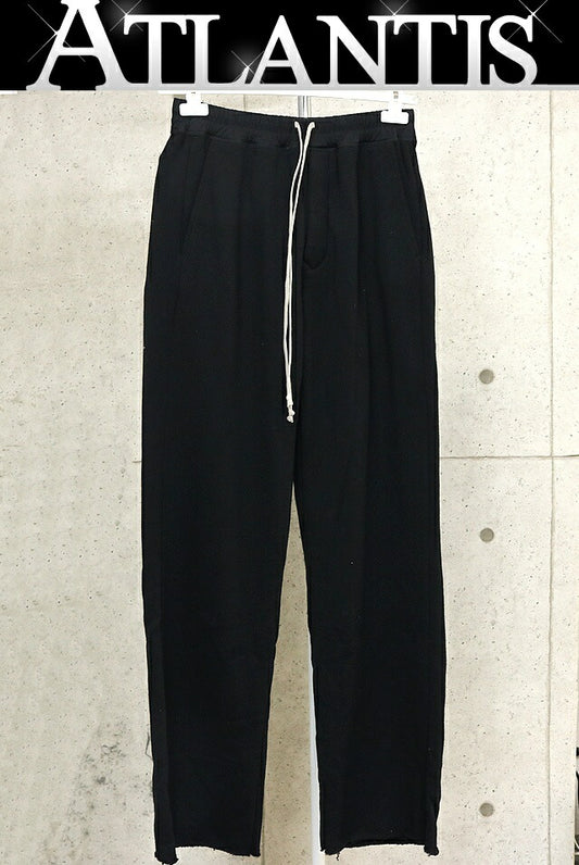 RICK OWENS Dietrich Drawstring Pants Black Size 48