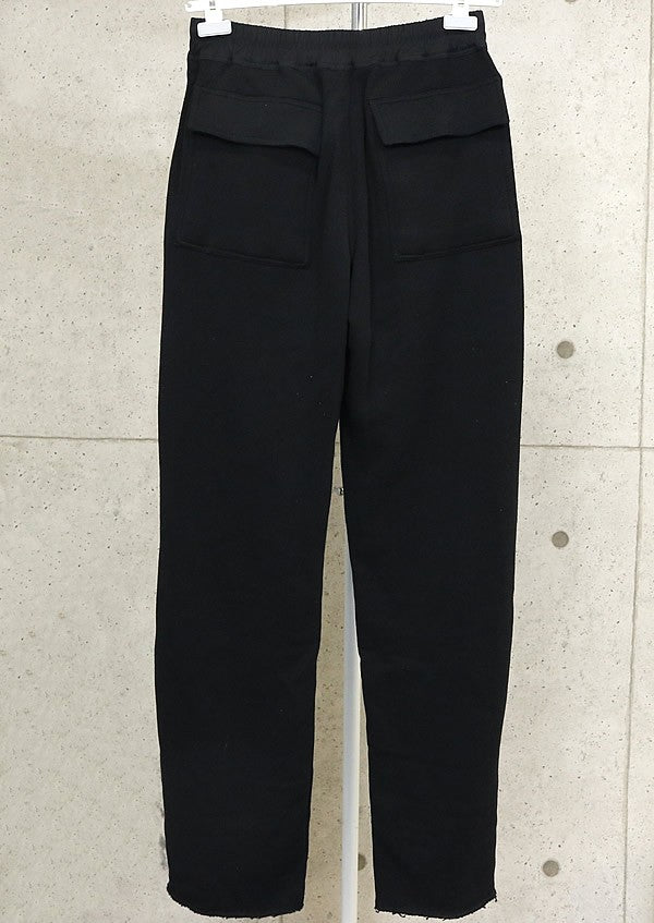 RICK OWENS Dietrich Drawstring Pants Black Size 48