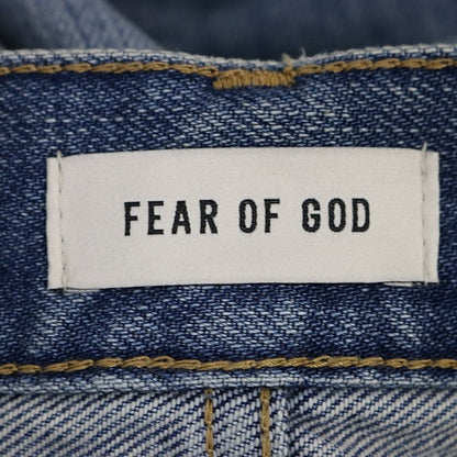 FEAR OF GOD 26SS 5-Pocket Straight Denim Pants Blue Size M
