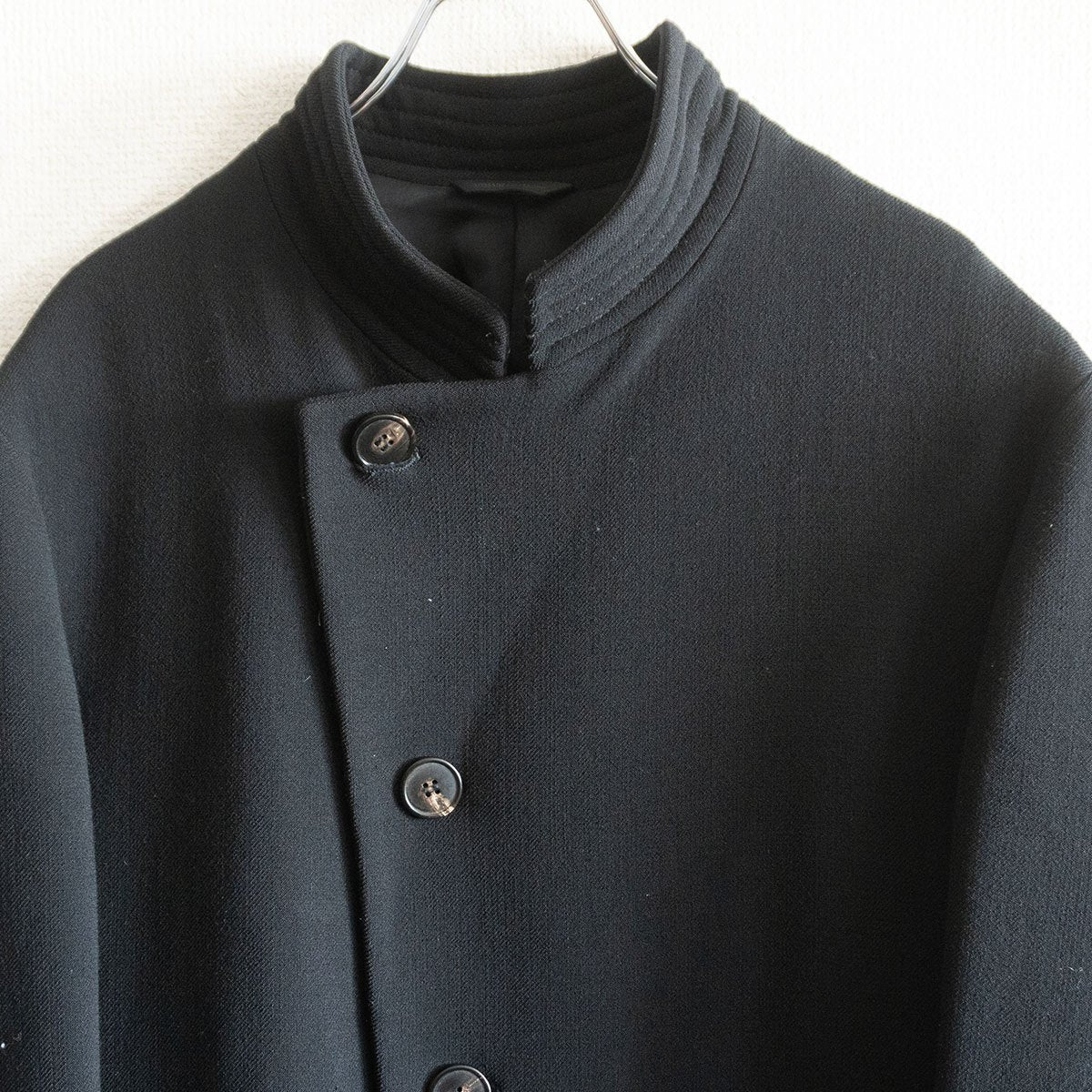 Armani Collezioni Wool Chester coat Black Size 52