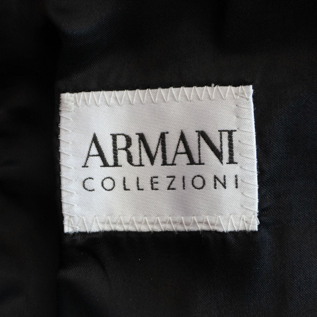 Armani Collezioni Wool Chester coat Black Size 52