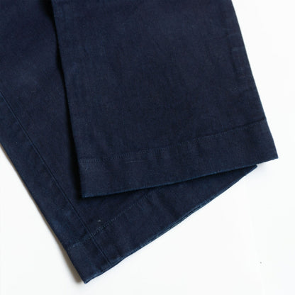 RRL Indigo Cotton Buckle Back Trousers Size 29