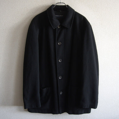 GIORGIO ARMANI 90s Classico Cashmere Half Coat Size M
