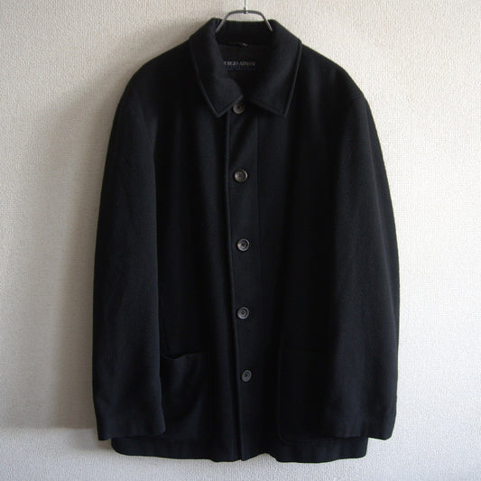 GIORGIO ARMANI 90s Classico Cashmere Half Coat Size M