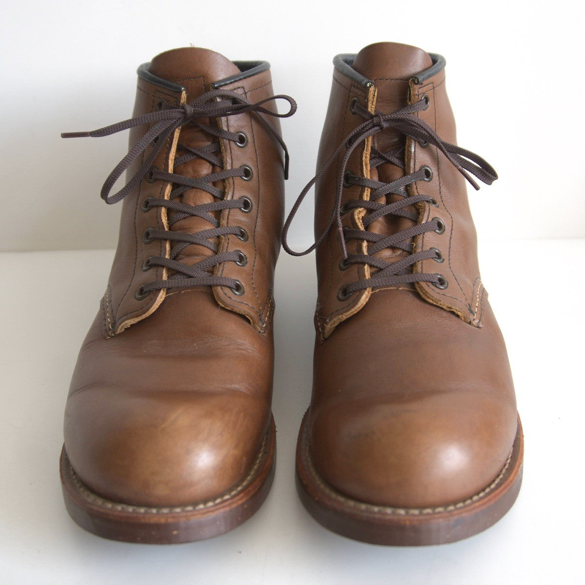 REDWING 9161 Beckman Round Boots Brown Boomer Size 9