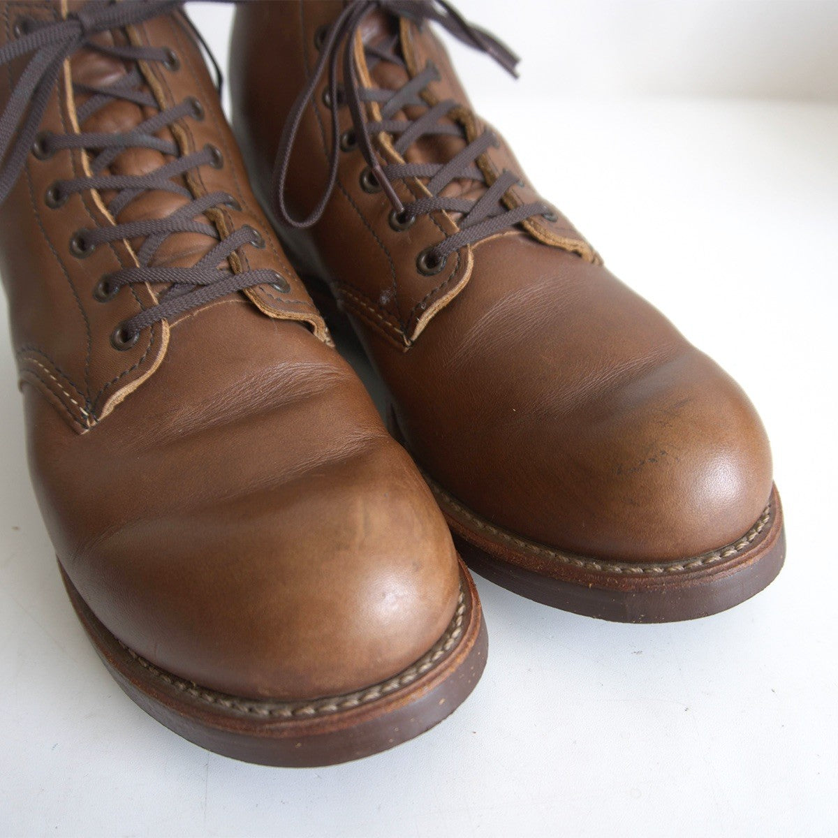 REDWING 9161 Beckman Round Boots Brown Boomer Size 9
