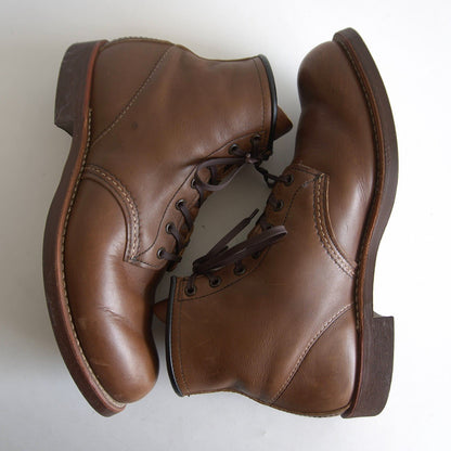 REDWING 9161 Beckman Round Boots Brown Boomer Size 9