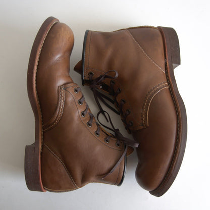 REDWING 9161 Beckman Round Boots Brown Boomer Size 9