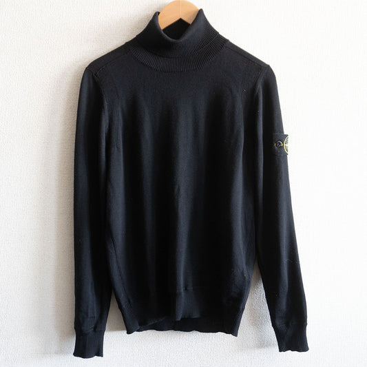 Stone Island 21AW Knitwear Sweater Black Size S
