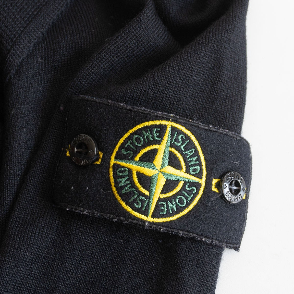 Stone Island 21AW Knitwear Sweater Black Size S