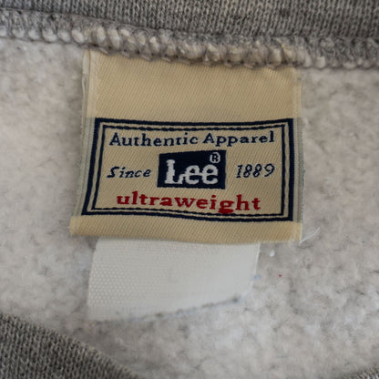 Lee Y2K Oversized Sweatshirt Gray Size XL