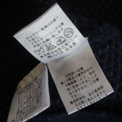 PAPAS PLUS Bird's eye knit jacket Size LL